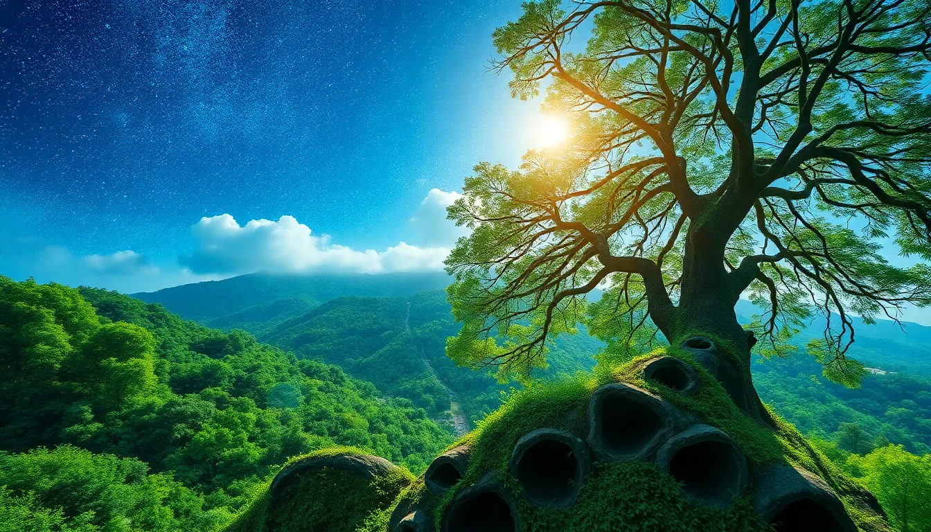 Beautiful view of Internalised Nature For Cultural Programmes